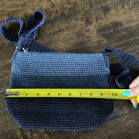 Nwot Crossbody crochet bag navy and blue Color - Picture 8 of 10